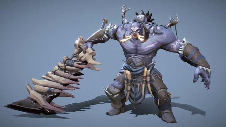 Faith hunter 3D Model