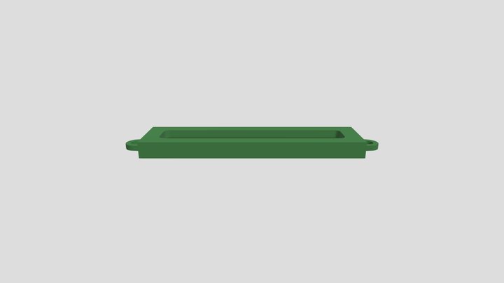 Slider housing 3D Model