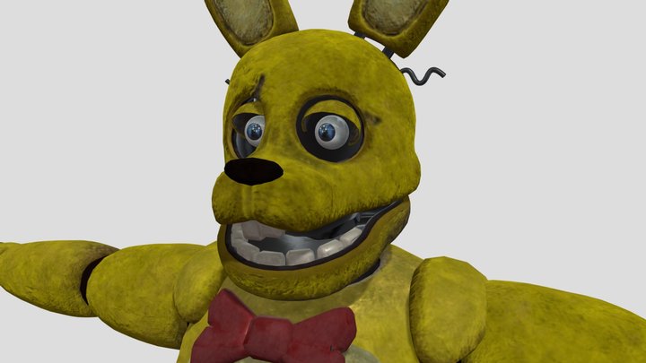 silver_Eye_Springbonnie 3D Model