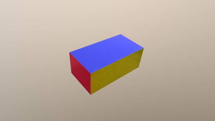 Coba Balok 3D Model