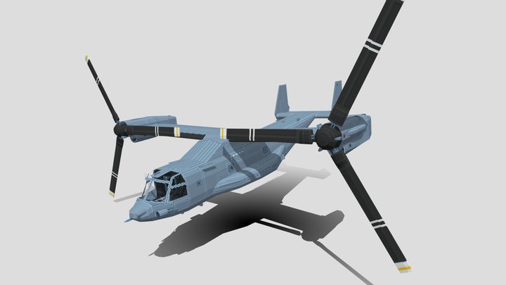 Blockbench V22 Osprey 3D Model