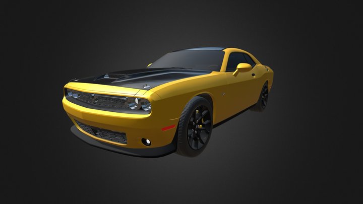Dodge Challenger 3D Model