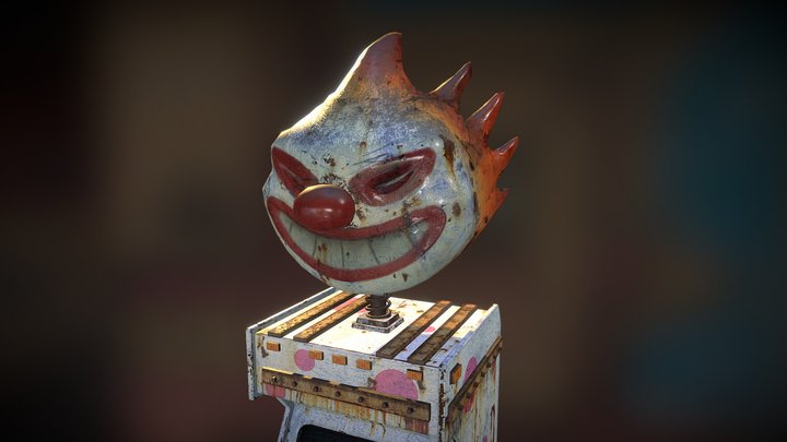 Twisted Metal inspired Arcade Machine 3D Model