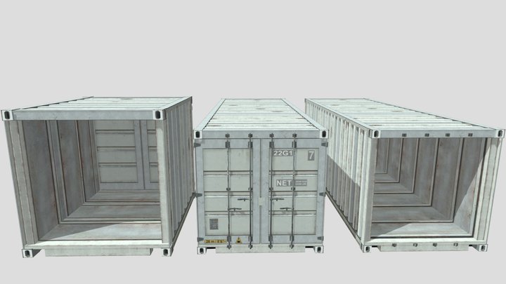Camera Base Containers 3D Model
