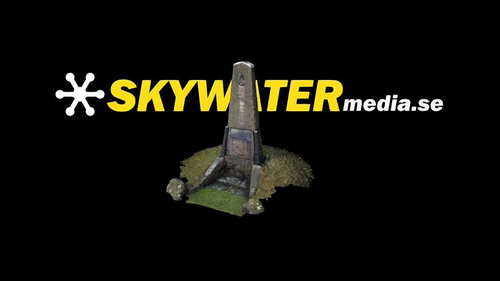 Monument Battle of Landskrona — Sketchfab embed 3D viewer