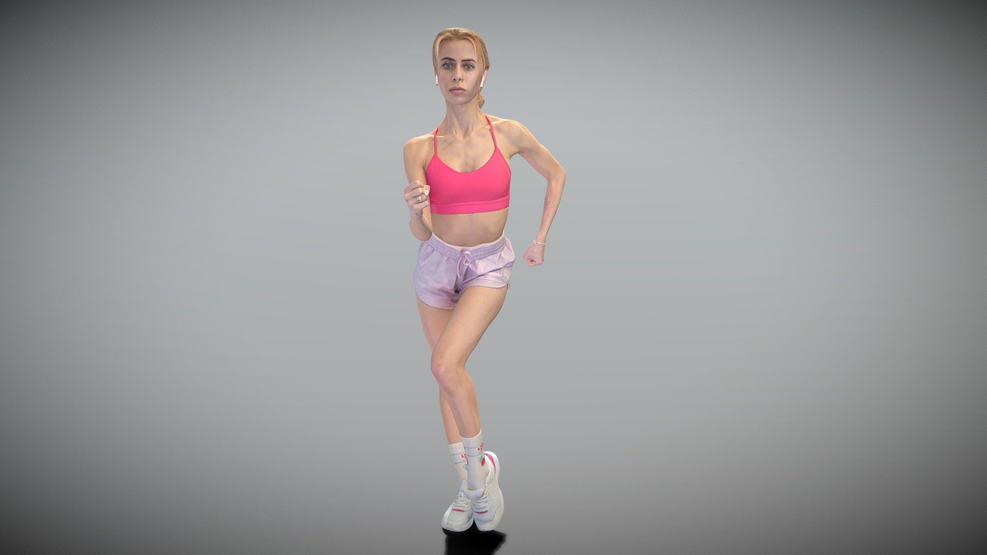 3D model Ladies Sport Bra VR / AR / low-poly