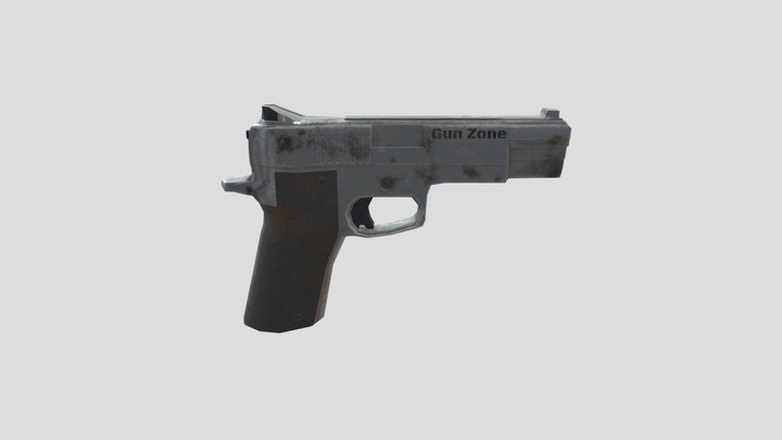 Gun Pratice 3D Model