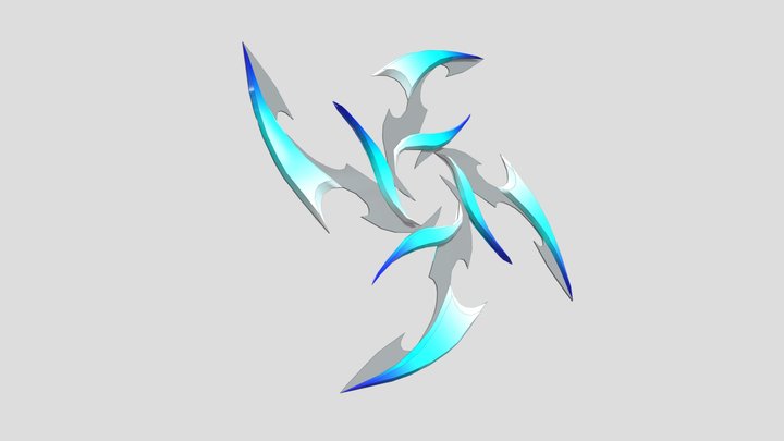 Shuriken 3D Model