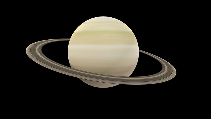 Saturn – Modello 3D gratuito STL