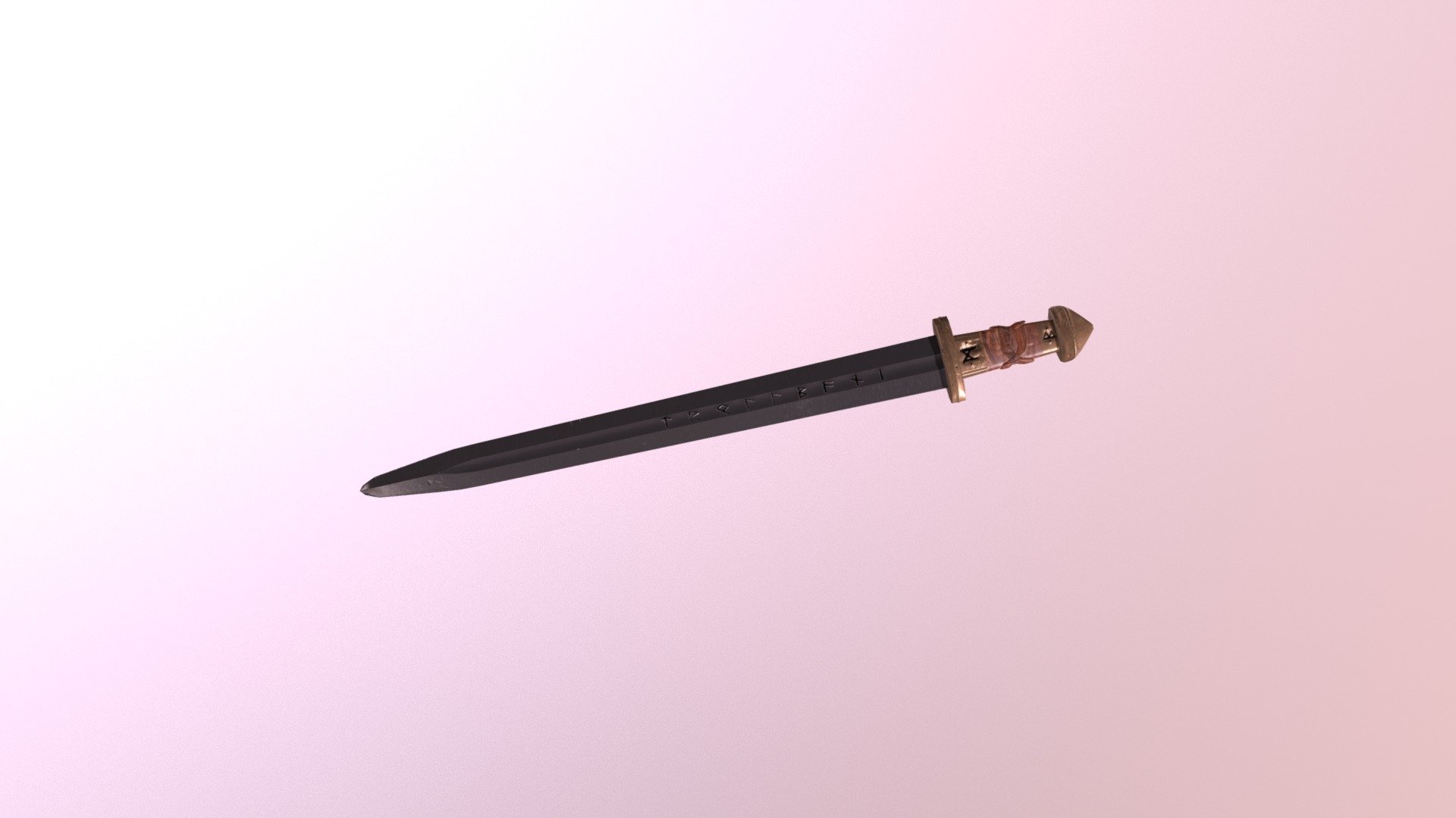 Viking Sword — Sketchfab embed 3D viewer