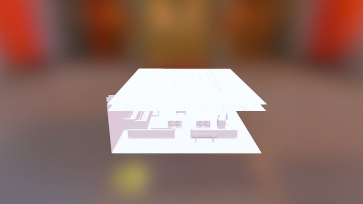 Courtroom 3D Model
