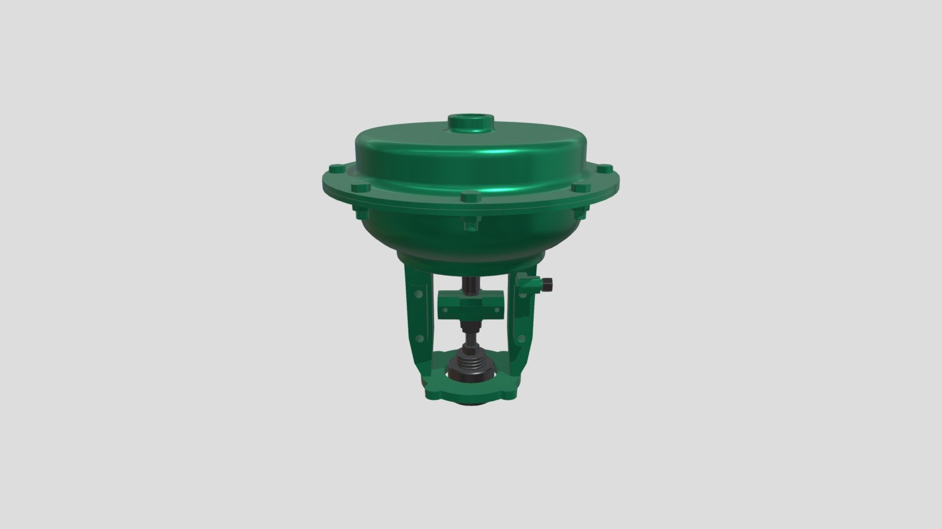 Settler Outlet Control Valve 3D model by Ingerem India (sreejithmv