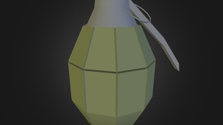 G R E N A D E L O W P O L Y O K U N I T Y 3D Model