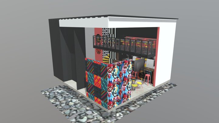 Bar avenida 3D Model