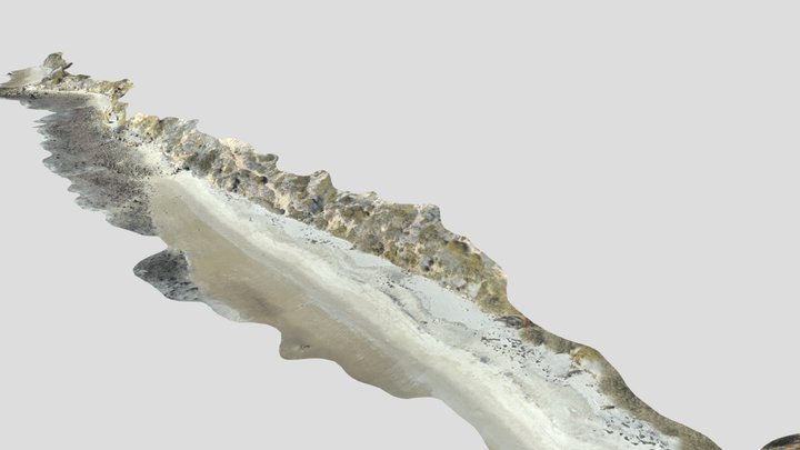 El Pescador State Beach October 24, 2022 3D Model
