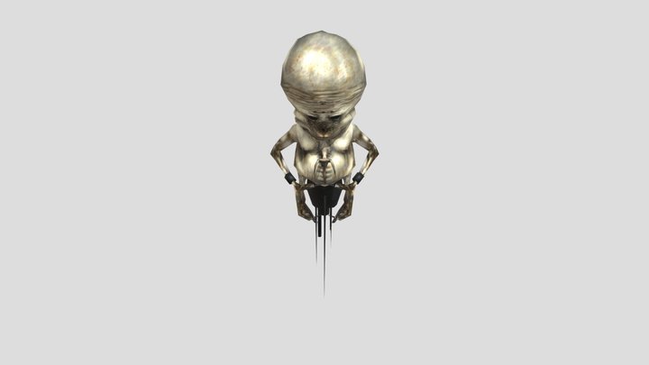 Half Life Nihilanth 3D Model