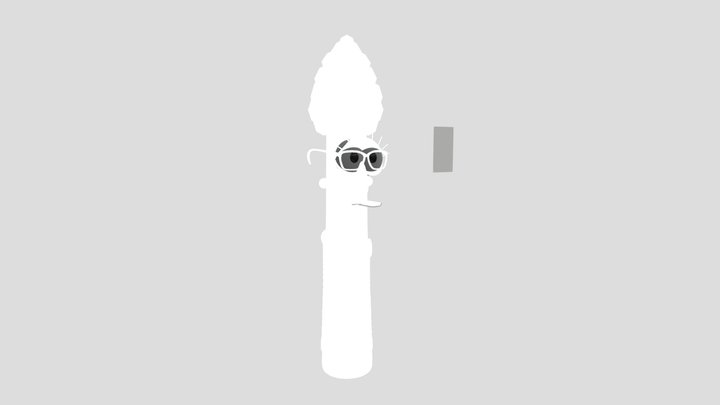 Arvey Asparagus (Soul Outfit) 3D Model