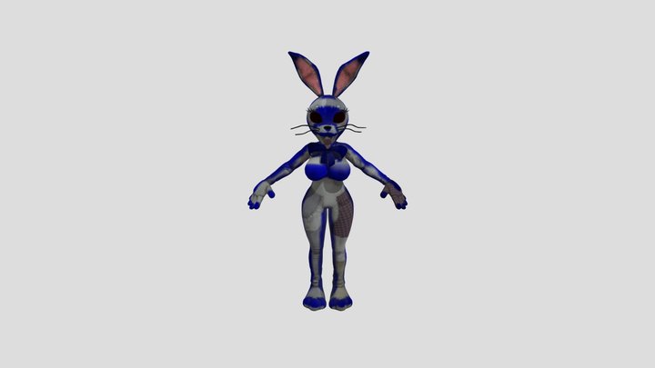 Vanessa Bunny 3D Model