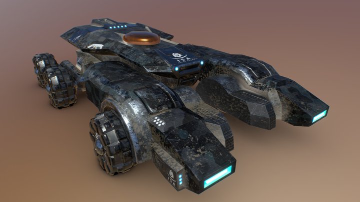 Hyena Recon Transport - Vehicle 3D Model