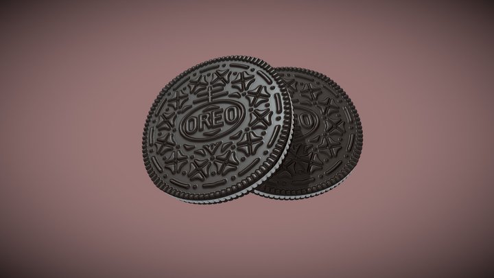 Oreo cookies 3D Model