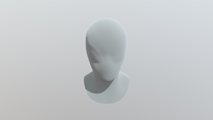 Spiderman No Way Home Head without mask 3D Model