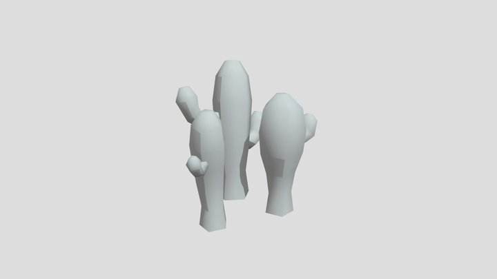 Cactus 3D Model