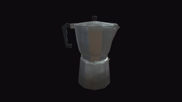 Moka Pot 3D Model