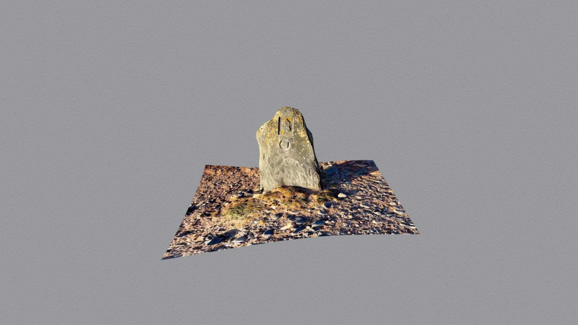 Slate way marker