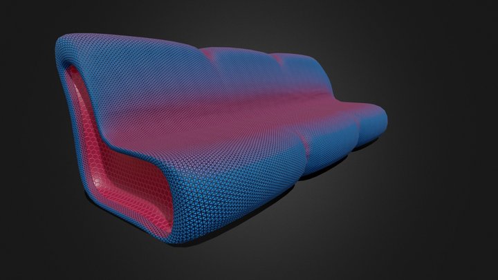 Sofa, Couch 3D Model