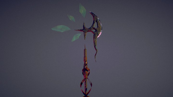 A Mage Axe #BattleAxeChallenge 3D Model