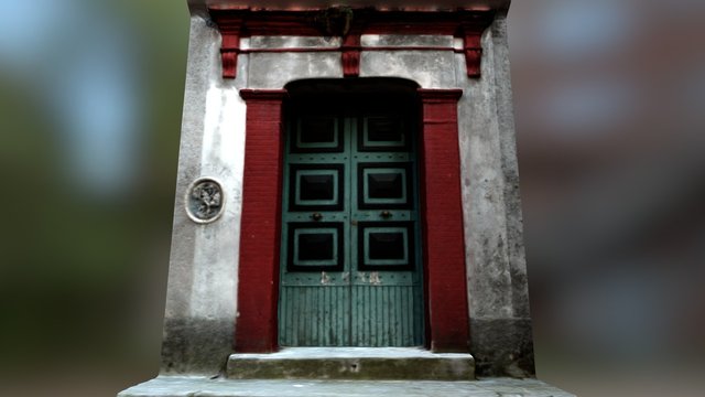 Portone in Piazza Purgatorio, Lagonegro, Italy 3D Model