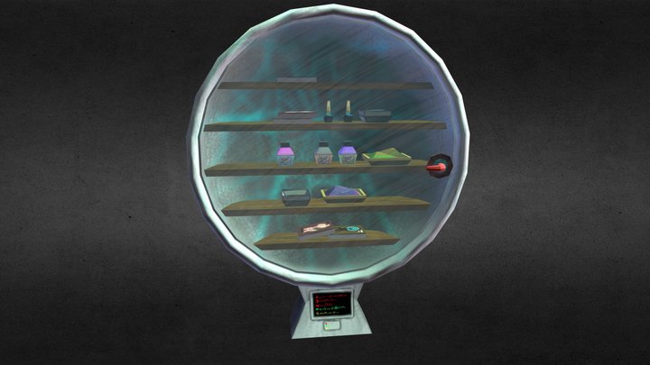 The Scifi Storage 3D Model
