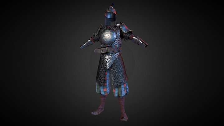 Dzhulthan`s Guardian Armor 3D Model