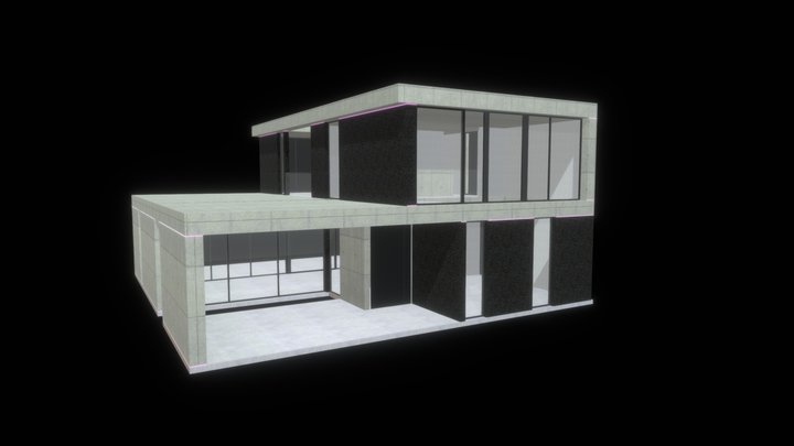 MINIMALIST House 3D Model
