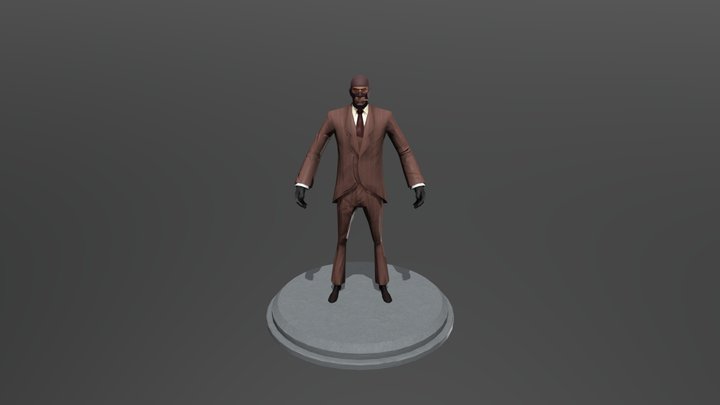 TF2 Spy 3D Model