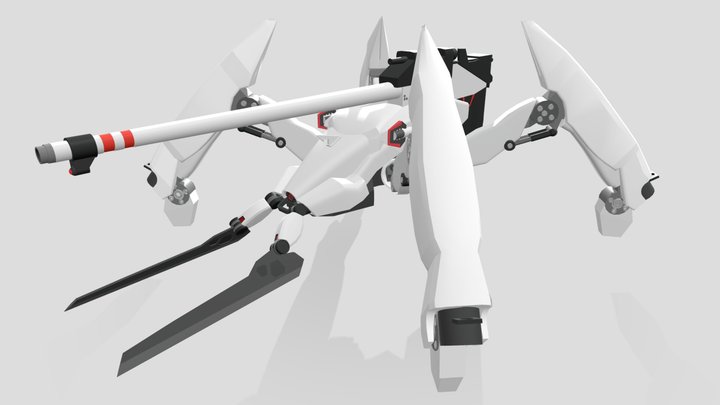 XM2 Reginleif (From "86 Eighty-Six") 3D Model