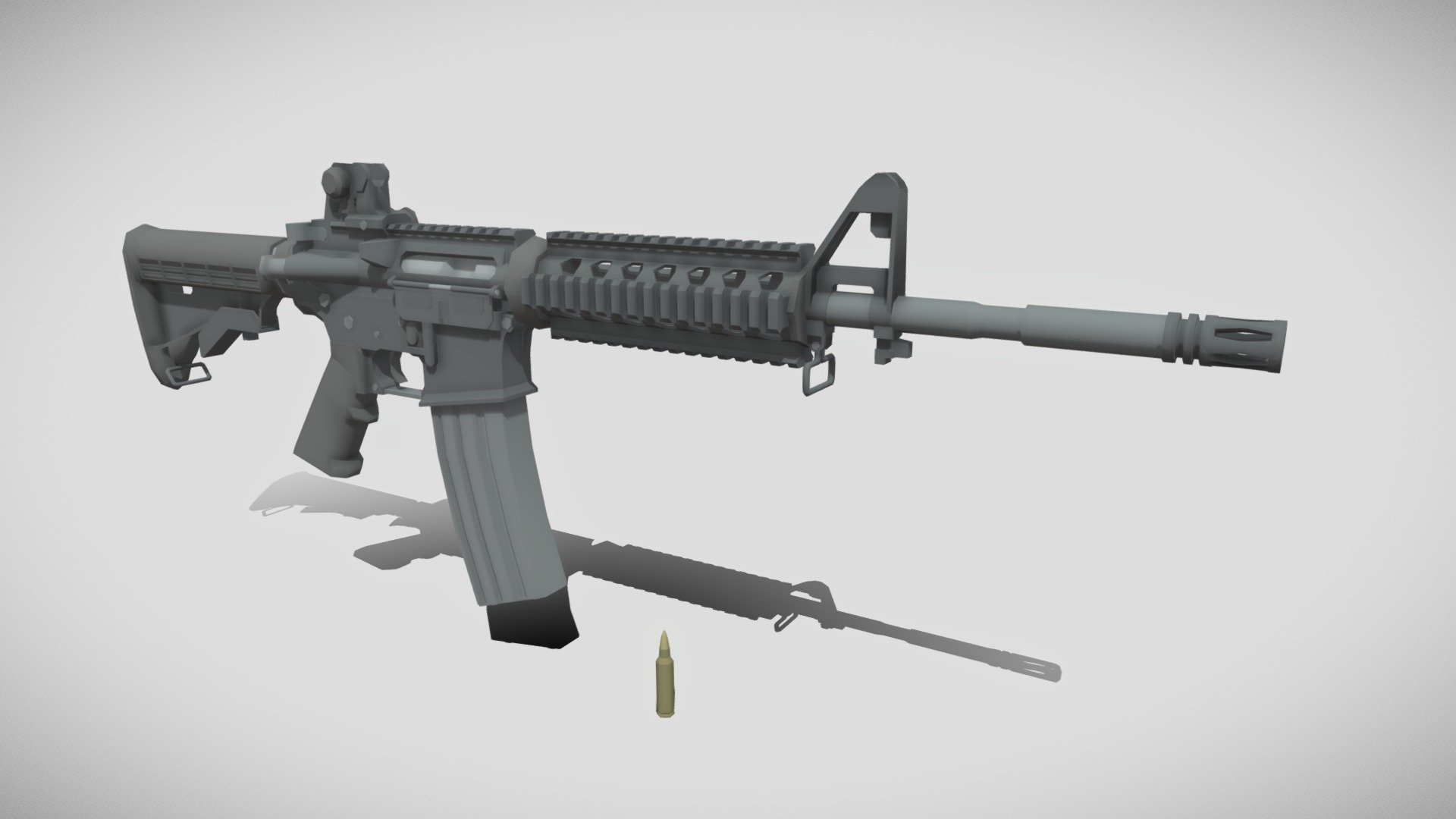 M4A1 - Download Free 3D model by Lolik123654 [74aaaf1] - Sketchfab