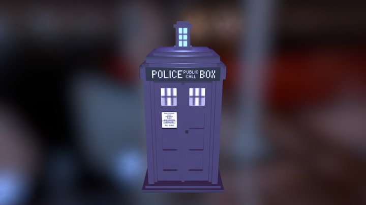 Tardis 3D Model