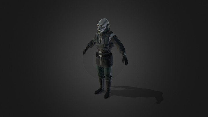 Metro pólice_Half-Life Alyx 3D Model