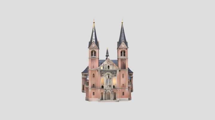 Katholische Kirche Breitenfeld 3D Model