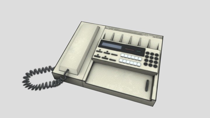 fax machine 3D Model