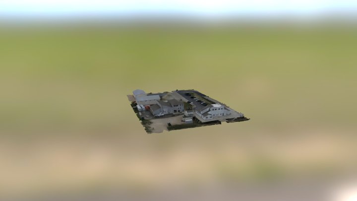 Tile 1 Buildings Cropped 3D Model