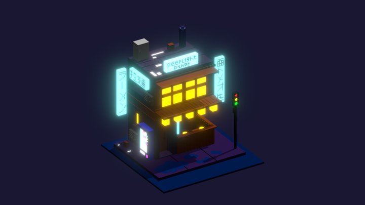 Bar 3D Model
