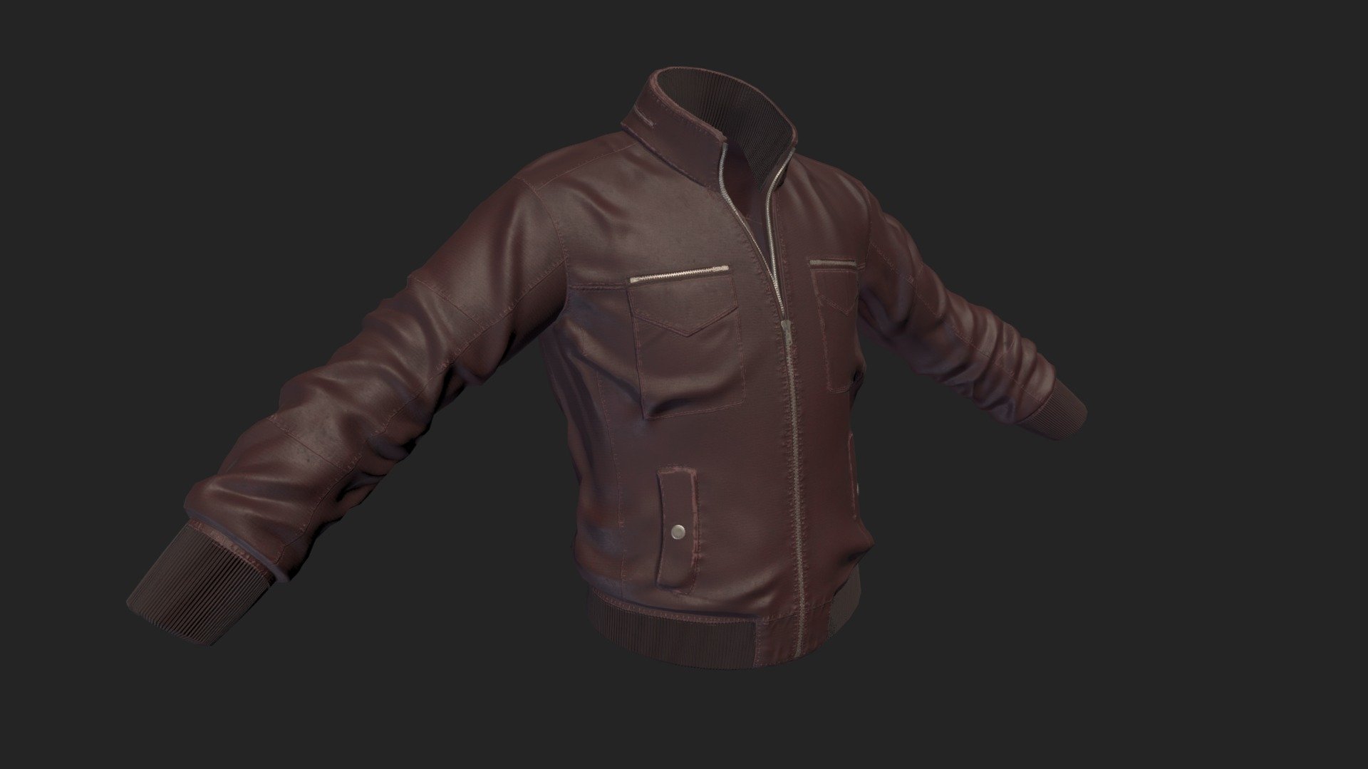 Jacket - 3D model by AshleyMiller [74ad5f0] - Sketchfab