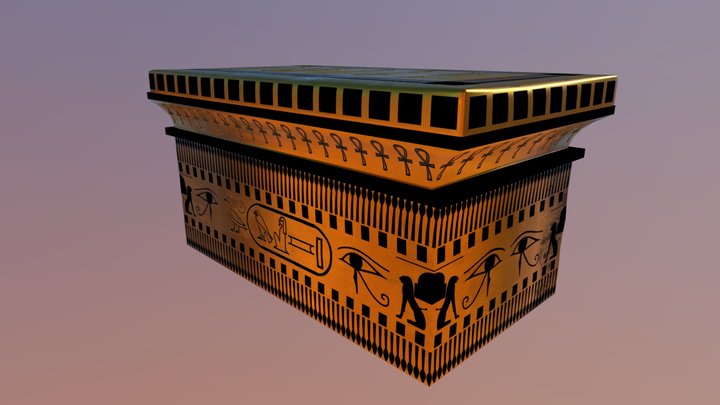 Egyptian Tomb 3D Model