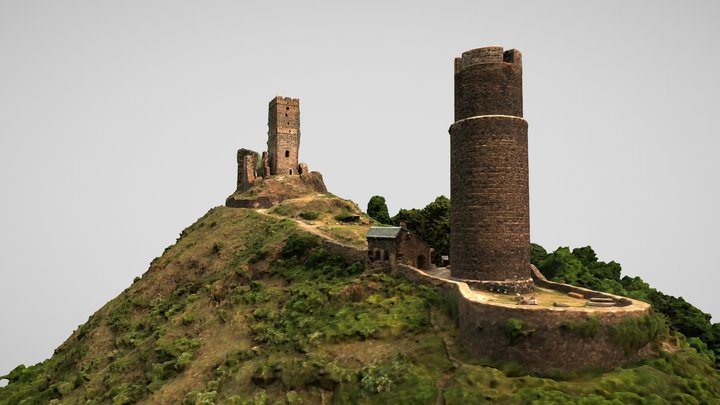 Hazmburk Castle, Czech Republic: 3d scan 3D Model