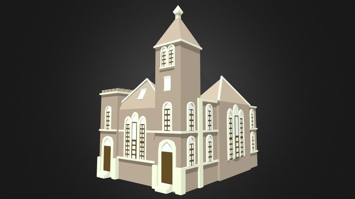 Templo Metodista 3D Model