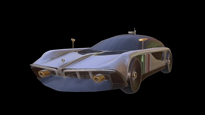 MASERATI GRAN COUPE 3D Model