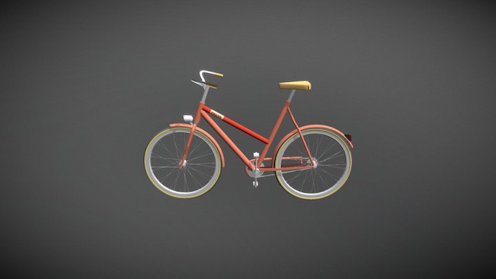 FemaleCycle_03 3D Model