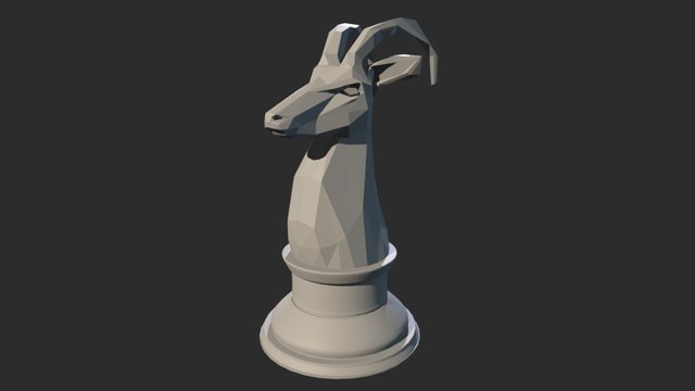 Antelope_Chess 3D Model